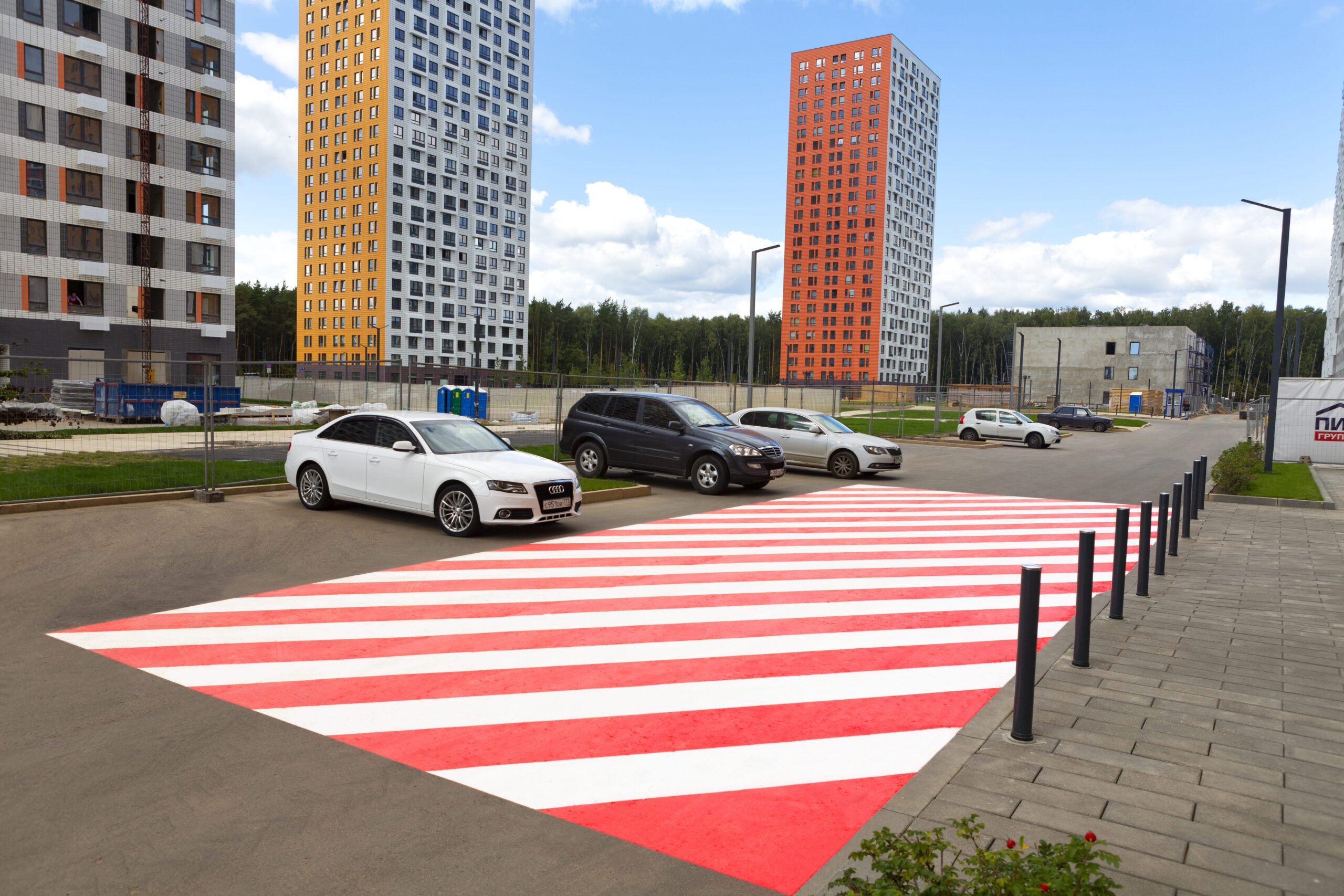 Пожарная разметка в Москве и Московской области 